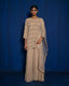 LIGHT PEACH SHARARA SET WITH HAND EMBROIDERY OF ZARDOZI WITH THREAD