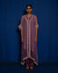 WINE CAPE SET WITH HAND EMBROIDERY OF ZARDOZI WITH CUTDANA