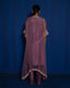 WINE CAPE SET WITH HAND EMBROIDERY OF ZARDOZI WITH CUTDANA