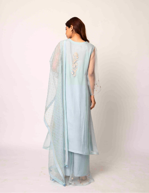 Light blue kurta set