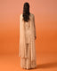 OFFWHITE COLOR SHARARA SET WITH HAND EMBROIDERY OF THREAD, SEQUENCE AND MOTI ON KURTA