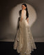 OFF-WHITE SEQUENS CUTDANA LEHENGA SET