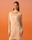 OFFWHITE COLOR SHARARA SET WITH HAND EMBROIDERY OF THREAD, SEQUENCE AND MOTI ON KURTA